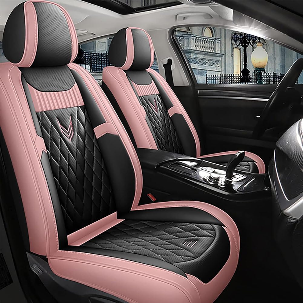 MKWGZPGW Autositzbezüge Leder Für Gla Class Gla 200D H247 Gla 220D H247 Gla 250 H247 Gla 250E H247, Universal Sitzbezüge Vordersitze und Rücksitze, wasserdichte Sitz Protektor, Zubehör Innenraum MKWGZPGW Autositzbezüge Leder Für Gla Class Gla 200D H247 Gla 220D H247 Gla 250 H247 Gla 250E H247, Universal Sitzbezüge Vordersitze und Rücksitze, wasserdichte Sitz Protektor, Zubehör Innenraum von MKWGZPGW