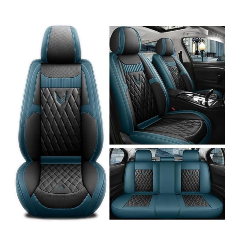 MKWGZPGW Autositzbezüge Leder Für Land Rover Evoque Discovery Sport Range Rover Velar Discovery 3/4/5, Universal Sitzbezüge Vordersitze und Rücksitze, wasserdichte Sitz Protektor, Zubehör Innenraum MKWGZPGW Autositzbezüge Leder Für Land Rover Evoque Discovery Sport Range Rover Velar Discovery 3/4/5, Universal Sitzbezüge Vordersitze und Rücksitze, wasserdichte Sitz Protektor, Zubehör Innenraum von MKWGZPGW