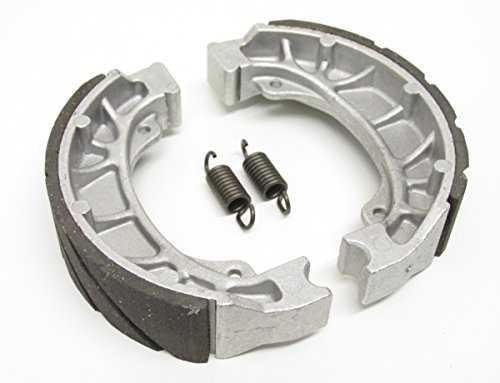 Bremsbacken Bremsbeläge hinten 110 x 25mm kompatibel für Speedfight 1 2 3 TKR Vivacity Ludix MBK Booster Ovetto Stunt Yamaha Jog BW's Honda DAX ST 50 70 Monkey Bali von MKX