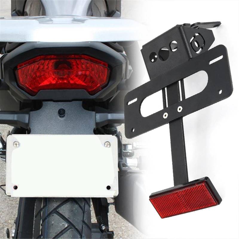 MKYOKO F&Ender Eliminator Kit Tail Tidy Kennzeichenhalter Für K&awasaki Für VERSYS-X300 Für VERSYS-X250 2017 2018 2019 2020 2021 2022 von MKYOKO