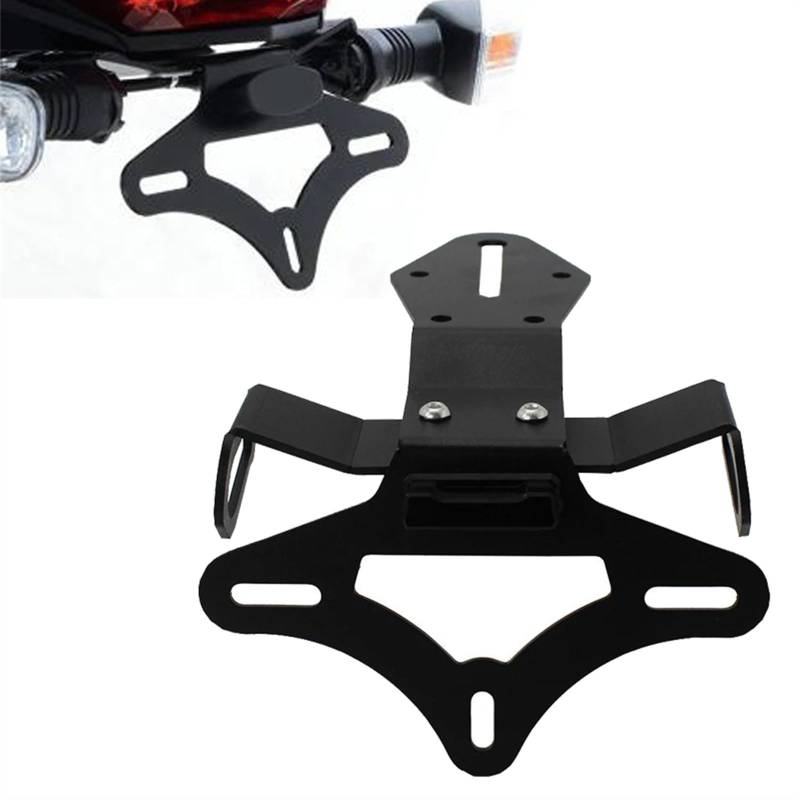 MKYOKO Hinten Registrierung Halterung Kennzeichen Halter Rahmen Schwanz Ordentlich Mit Licht Für K&awasaki Für Ninja ZX-10RR ZX10RR ZX 10RR 2017-2020 2018 2019 von MKYOKO