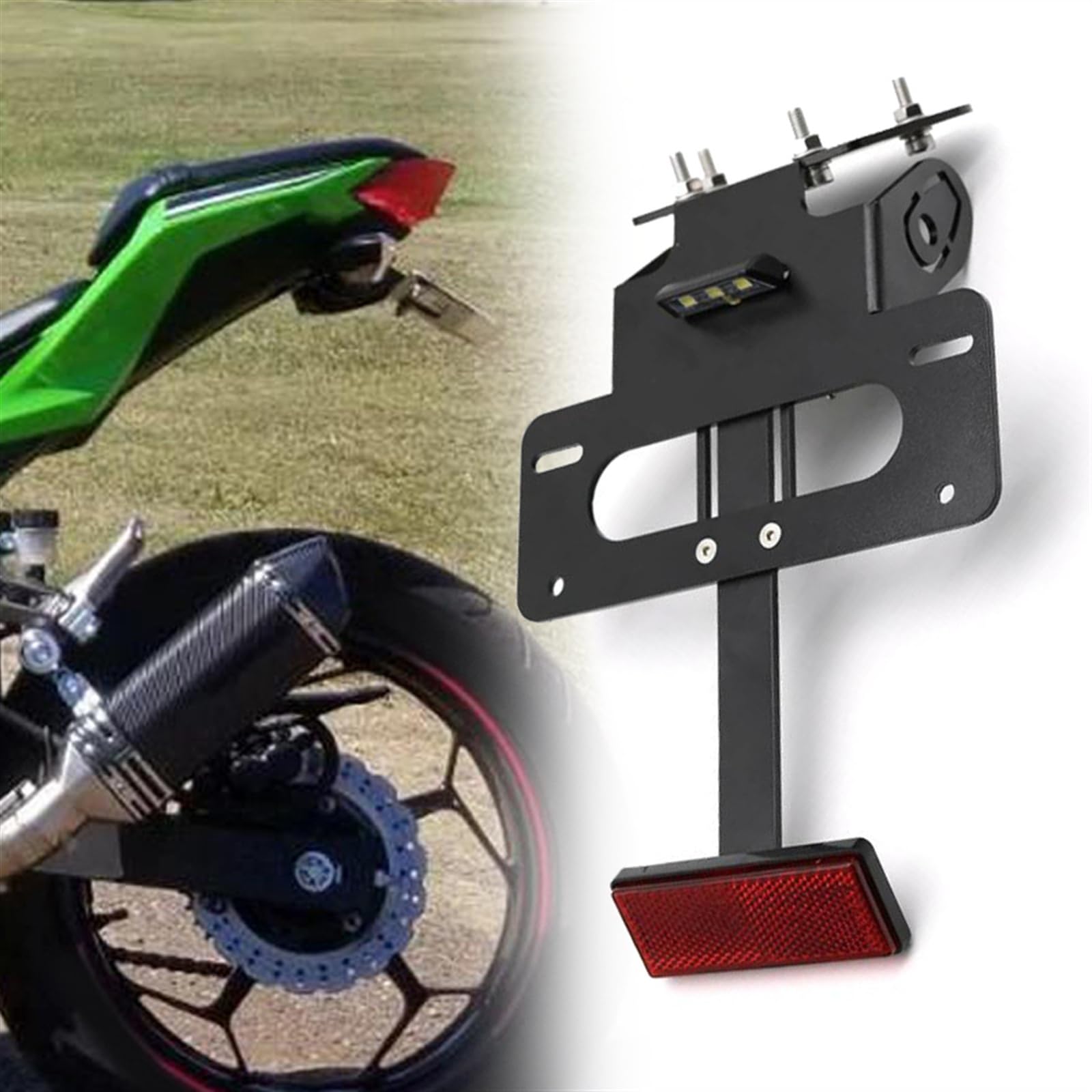 MKYOKO Hinten Schwanz Ordentlich F&Ender Eliminator Für K&awasaki Für Ninja 250 EX250 2013 2014 2015 2016 2017 Kennzeichen Halter Halterung MKYOKO Hinten Schwanz Ordentlich F&Ender Eliminator Für K&awasaki Für Ninja 250 EX250 2013 2014 2015 2016 2017 Kennzeichen Halter Halterung von MKYOKO