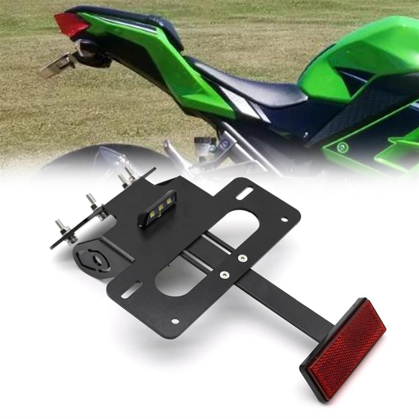 MKYOKO Hinten Schwanz Ordentlich F&Ender Eliminator Kennzeichen Halter Halterung Für K&awasaki Für Ninja 250 EX250 2013 2014 2015 2016 2017 MKYOKO Hinten Schwanz Ordentlich F&Ender Eliminator Kennzeichen Halter Halterung Für K&awasaki Für Ninja 250 EX250 2013 2014 2015 2016 2017 von MKYOKO