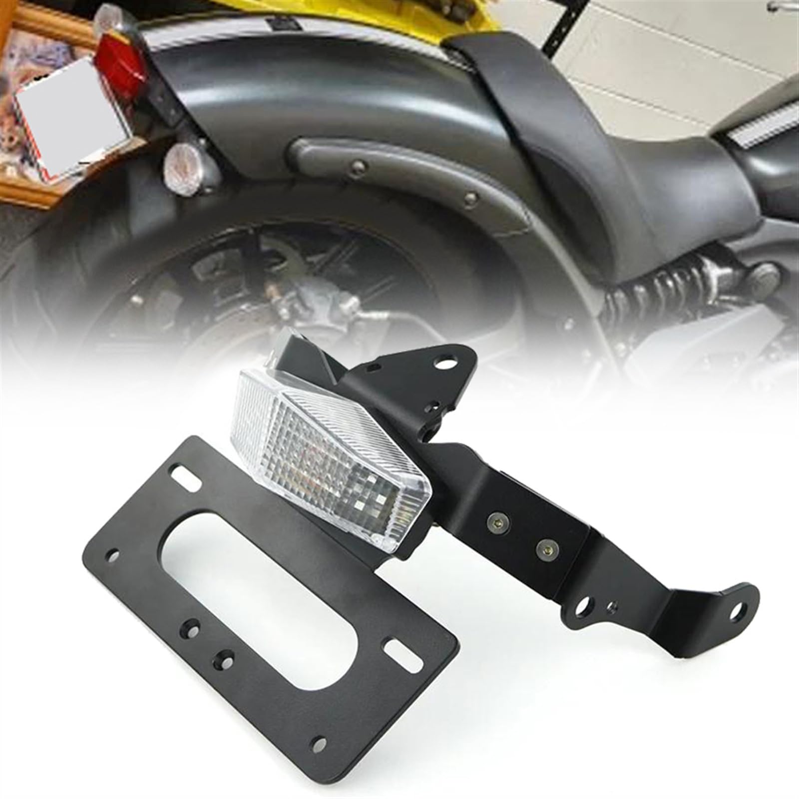 MKYOKO Hinten Schwanz Ordentlich F&Ender Eliminator Kit Kennzeichen Halter Halterung Für K&awasaki Für Vulcan S Cafe ABS 2016 2017 2018 2019 2020 2021 2022 2023 MKYOKO Hinten Schwanz Ordentlich F&Ender Eliminator Kit Kennzeichen Halter Halterung Für K&awasaki Für Vulcan S Cafe ABS 2016 2017 2018 2019 2020 2021 2022 2023 von MKYOKO