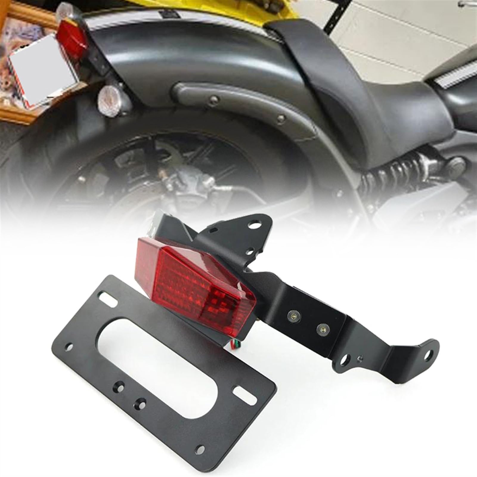 MKYOKO Hinten Schwanz Ordentlich F&Ender Eliminator Kit Kennzeichen Halter Halterung Für K&awasaki Für Vulcan S Cafe ABS 2016 2017 2018 2019 2020 2021 2022 2023 MKYOKO Hinten Schwanz Ordentlich F&Ender Eliminator Kit Kennzeichen Halter Halterung Für K&awasaki Für Vulcan S Cafe ABS 2016 2017 2018 2019 2020 2021 2022 2023 von MKYOKO