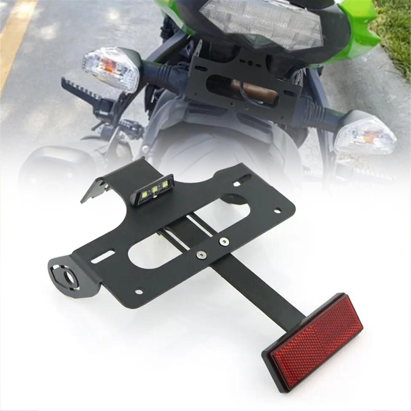 MKYOKO Hinten Schwanz Ordentlich Kennzeichen Halter Halterung Für K&awasaki Für Ninja ZX-10R ZX10R 2008 2009 2010 ZX6R ZX-6R 2018 F&Ender Eliminator Kit MKYOKO Hinten Schwanz Ordentlich Kennzeichen Halter Halterung Für K&awasaki Für Ninja ZX-10R ZX10R 2008 2009 2010 ZX6R ZX-6R 2018 F&Ender Eliminator Kit von MKYOKO