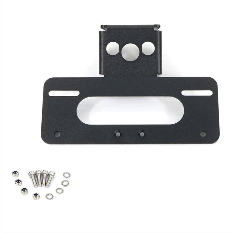 MKYOKO Motorrad F&Ender Eliminator Kit ZX25R Hinten Schwanz Ordentlich Nummer Kennzeichenhalter Für K&awasaki ZX-25R 2020 2021 2022 2023 ZX-4RR ZX-4R SE von MKYOKO