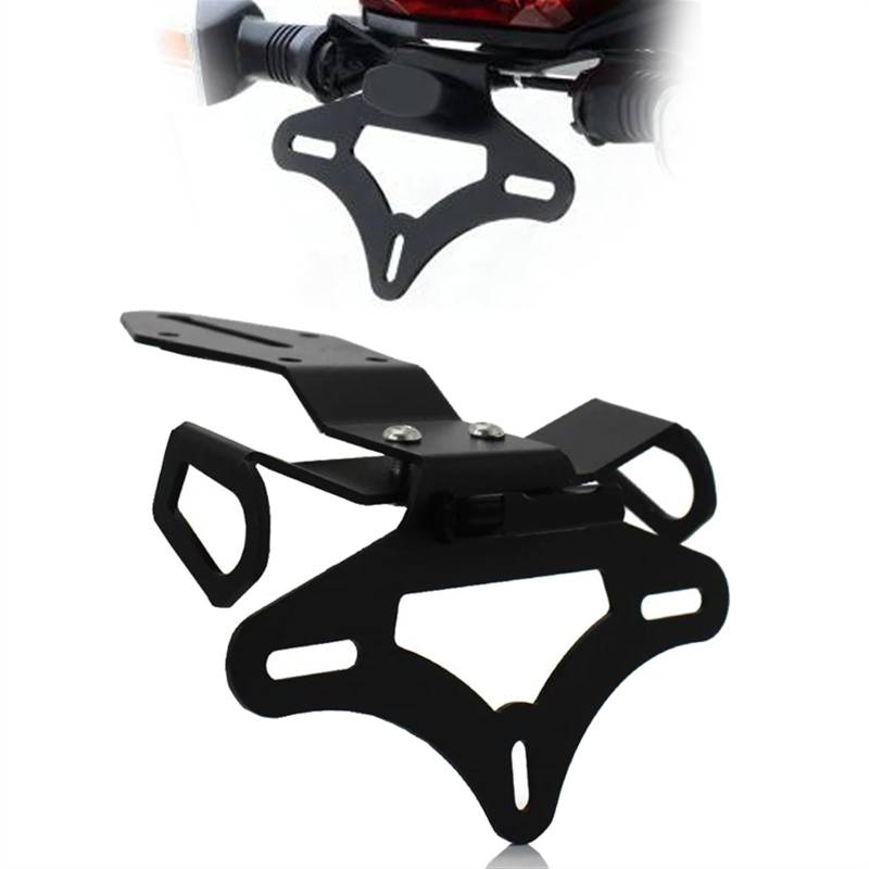 MKYOKO Motorrad Für K&awasaki Für Ninja ZX-10RR ZX10RR ZX 10RR 2017-2020 2018 2019 Hinten Registrierung Halterung Kennzeichen Halter Rahmen Schwanz Ordentlich Mit Licht von MKYOKO