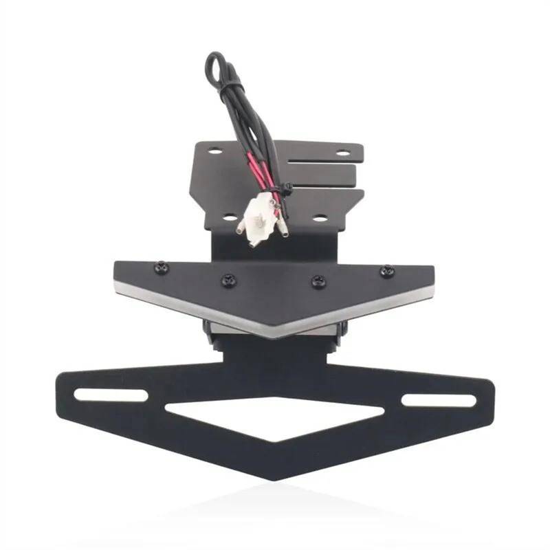 MKYOKO Motorrad Hinten Rücklicht Brems Blinker Integrierte Lichter Kennzeichen Halter Halterung Für K&awasaki Z900 Z 900 von MKYOKO