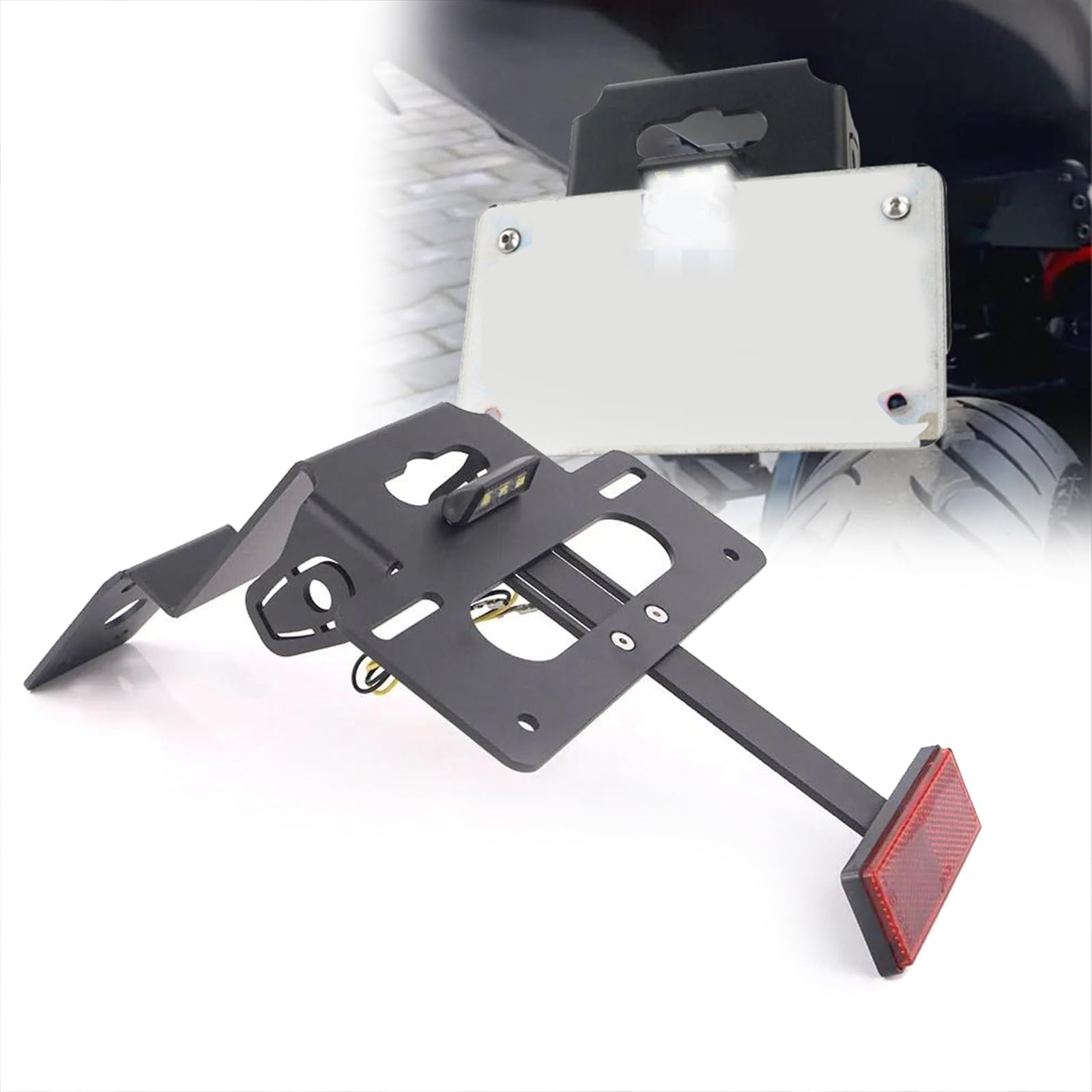 MKYOKO Motorrad Kennzeichen Halterung F&Ender Eliminator Schwanz Ordentlich Halter Für K&awasaki Für Versys 650 2015 2016 2017 2018 2019 2020 2021 2022 2023 MKYOKO Motorrad Kennzeichen Halterung F&Ender Eliminator Schwanz Ordentlich Halter Für K&awasaki Für Versys 650 2015 2016 2017 2018 2019 2020 2021 2022 2023 von MKYOKO