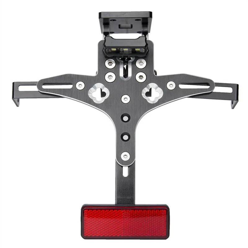 MKYOKO Motorrad Teile Für K&awasaki Z1000 Z 1000 2010 2011 2012 2013 Rahmen Hinten CNC Einstellbare Kennzeichen Halterung Halter Halterung Warn Lampe von MKYOKO