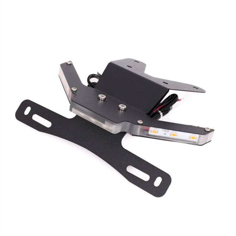 MKYOKO Tail Tidy F&Ender Eliminators Motorrad-Kennzeichenhalter Mit Blinker Für K&awasaki Für Ninja 250 300 Z300 Z250 2013 2014 2015 2016 2017 2018 von MKYOKO