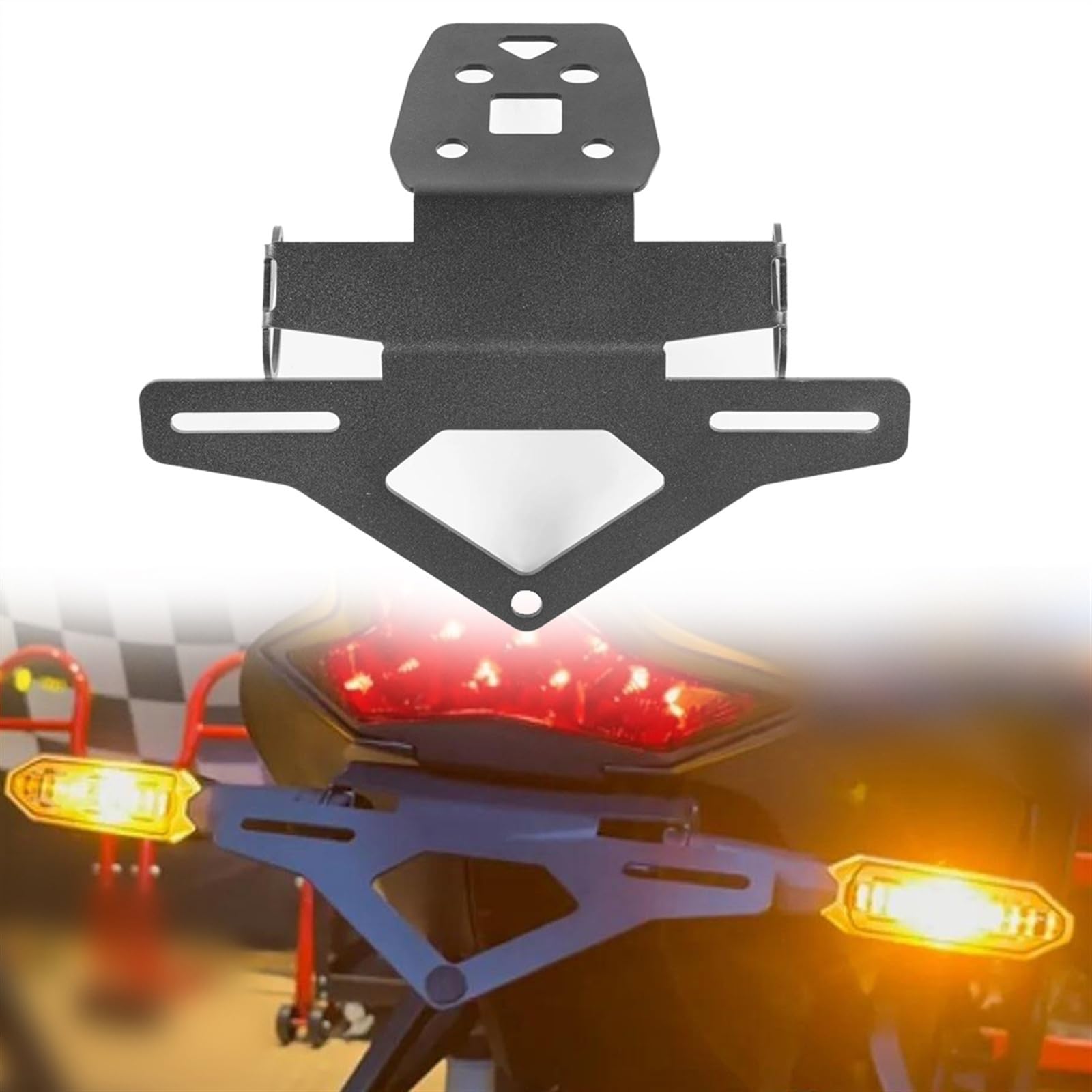 MKYOKO ZX4R ZX4RR Motorrad-Heck-Kennzeichenhalter-Halterung Für K&awasaki ZX-4R ZX-4RR 2023 2024 ZX 4R 4RR Tidy F&ender Eliminator MKYOKO ZX4R ZX4RR Motorrad-Heck-Kennzeichenhalter-Halterung Für K&awasaki ZX-4R ZX-4RR 2023 2024 ZX 4R 4RR Tidy F&ender Eliminator von MKYOKO