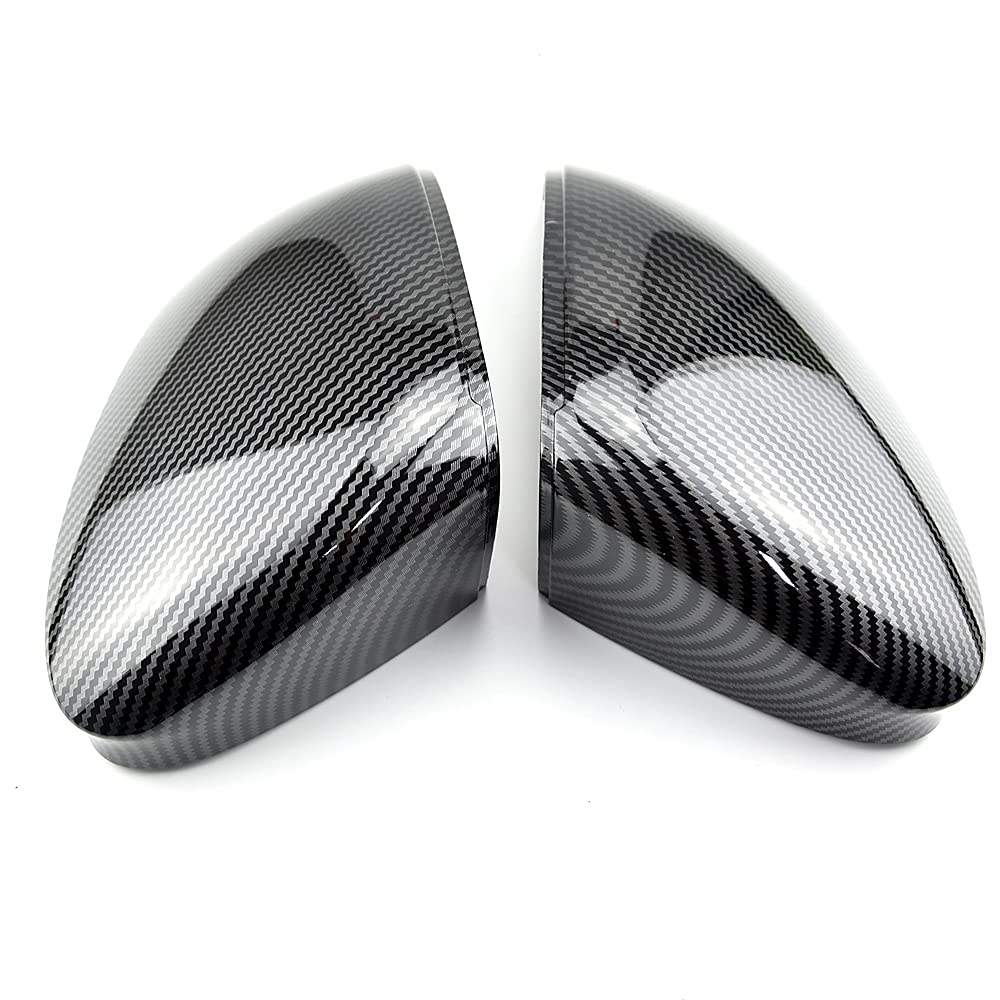 MKptopia ABS Carbon Car Mirror Cover Ersatz Kompatibel mit V-W Golf 8 MK8 GTE GTD GTI R-line Neu-ohne Seite Unterstützung MKptopia ABS Carbon Car Mirror Cover Ersatz Kompatibel mit V-W Golf 8 MK8 GTE GTD GTI R-line Neu-ohne Seite Unterstützung von MKptopia