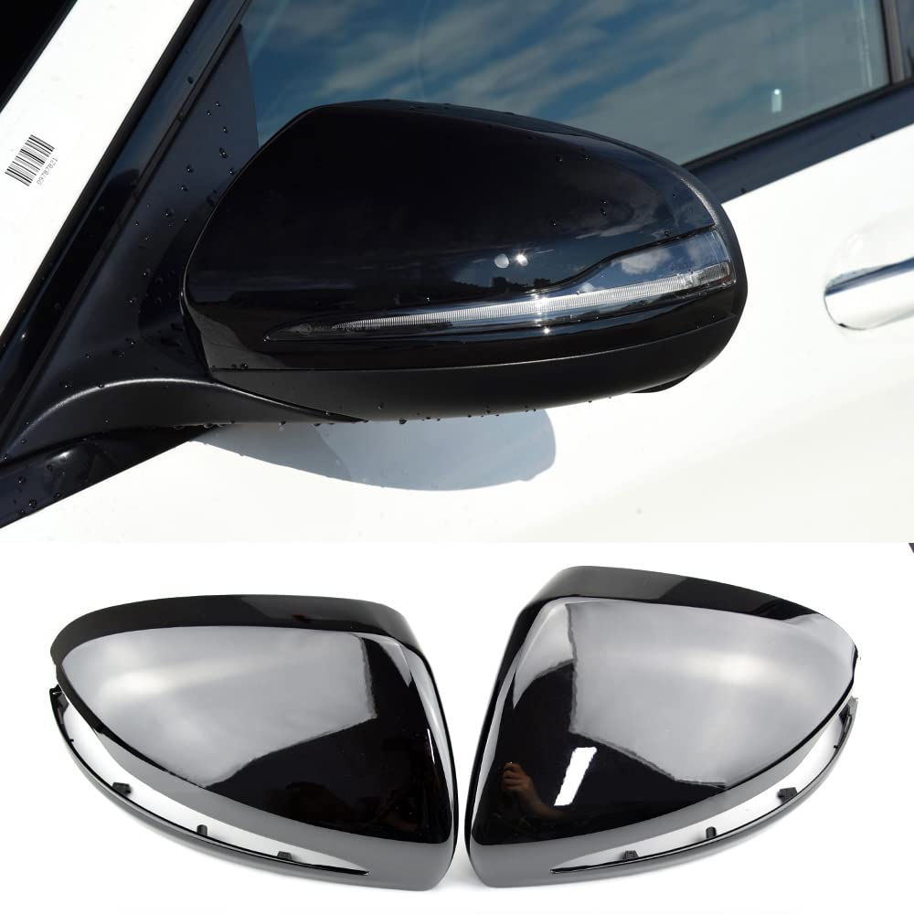 MKptopia Modified Glossy Black Cover Caps Kompatibel mit Be-nz C S E GLC W205 W253 W222 W213 W238 X253 Zubehör für Ersatzkappen MKptopia Modified Glossy Black Cover Caps Kompatibel mit Be-nz C S E GLC W205 W253 W222 W213 W238 X253 Zubehör für Ersatzkappen von MKptopia