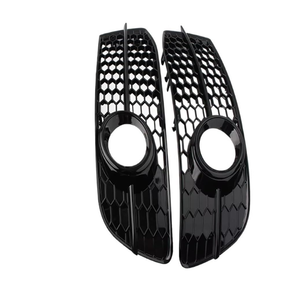 Auto Scheinwerfer Gitter 2Pcs Auto Vorderen Stoßfänger Honeycomb Hex Mesh Nebel Licht Kühlergrill Abdeckung Für A6 C6 Für S-Linie 2008 2009 2010 2011 Auto Scheinwerfer Gitter 2Pcs Auto Vorderen Stoßfänger Honeycomb Hex Mesh Nebel Licht Kühlergrill Abdeckung Für A6 C6 Für S-Linie 2008 2009 2010 2011 von MLIOJU