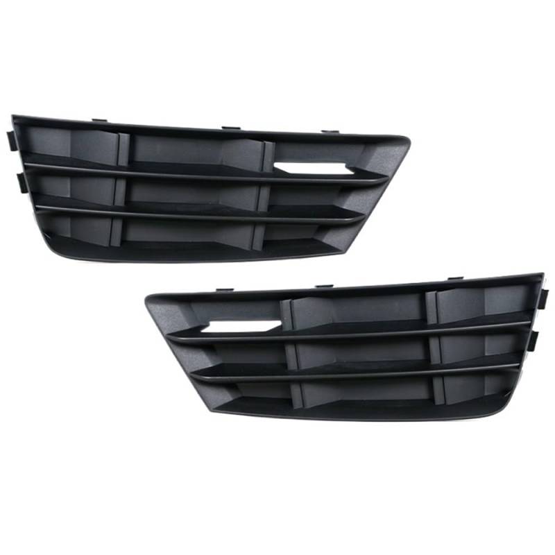 Auto Scheinwerfer Gitter Frontstoßstange Nebelscheinwerfer Kühlergrill Autozubehör Seitliche Nebelscheinwerferabdeckung Für A4 B9 2016 2017 2018 8WD807681B 8WD807681RN4 von MLIOJU