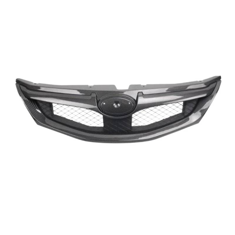 Auto Scheinwerfer Gitter Für Für Impreza Für WRX STi Fließheck 2008 2009 2010 2011 Kühlergrill Grill Carbon Fiber Auto Ansaughaube Mesh Grid Kit von MLIOJU