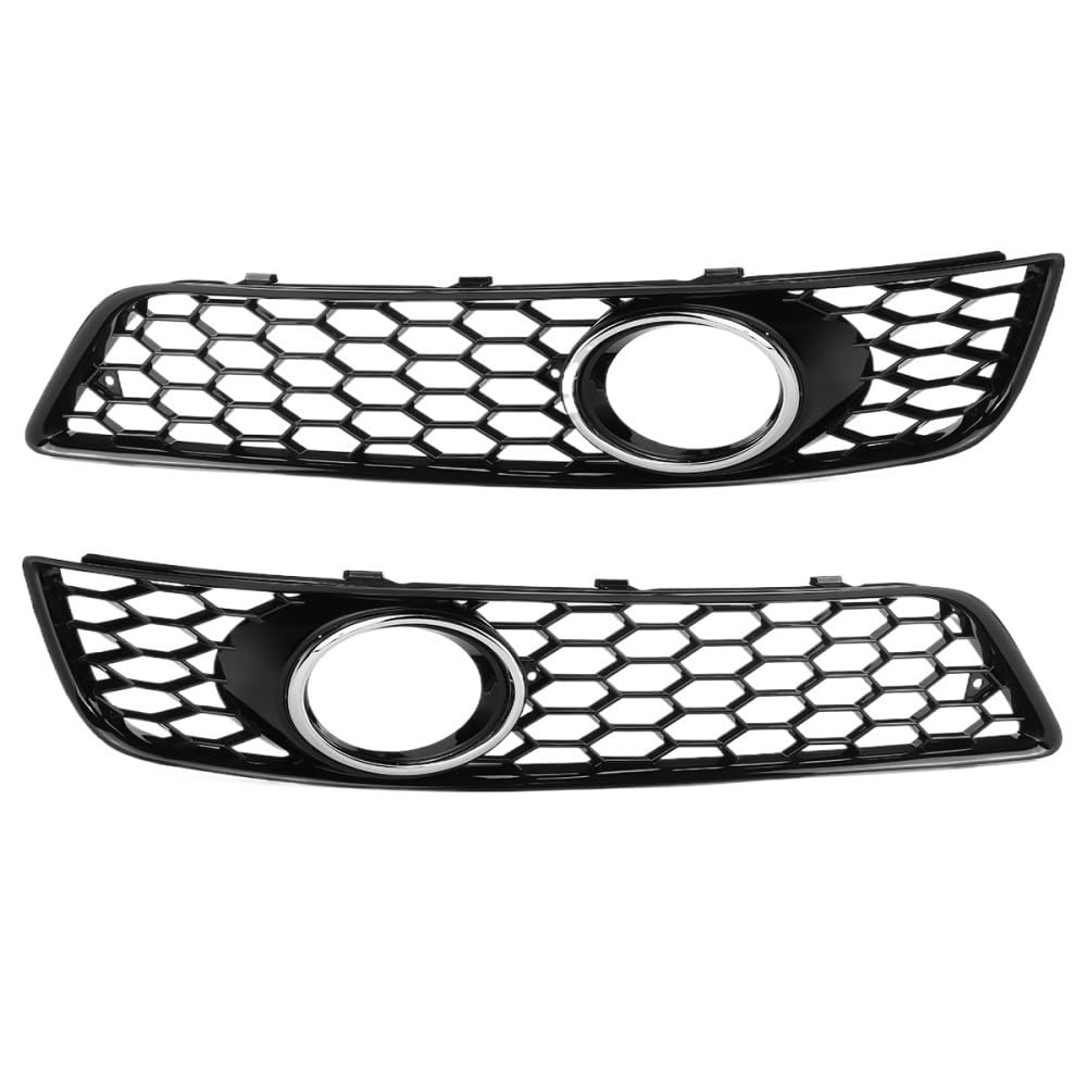 Auto Scheinwerfer Gitter Glänzend/Chrom Auto Nebelscheinwerfer Blende Abdeckung Frontstoßstange Lampengitter mit Lampenloch Mesh Style für A3 8P 2009 2010 2011 2012 2013 Auto Scheinwerfer Gitter Glänzend/Chrom Auto Nebelscheinwerfer Blende Abdeckung Frontstoßstange Lampengitter mit Lampenloch Mesh Style für A3 8P 2009 2010 2011 2012 2013 von MLIOJU