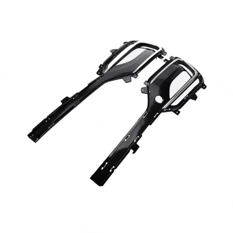 Auto Scheinwerfer Gitter Nebelscheinwerfer-Lampenabdeckungsrahmen für Hyundai für Santa für Fe Sport 2017-2018 Frontscheinwerfer-Schattengitter-Trimmblende von MLIOJU
