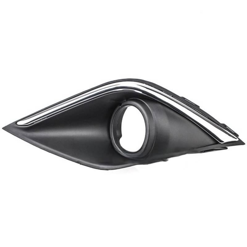 Auto Scheinwerfer Gitter Nebelscheinwerferabdeckung Grillblende für für Outlander 2015 2016 2017 2018 Nebelscheinwerferhaube Chrom Trime von MLIOJU