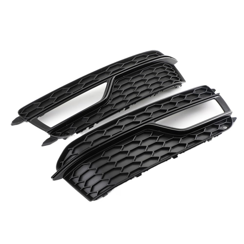 Auto Scheinwerfer Gitter Paar Nebelscheinwerfer-Grills mit schwarzer Zierleiste für A5 für S-Line S5 2013 2014 2015 2016 Auto Scheinwerfer Gitter Paar Nebelscheinwerfer-Grills mit schwarzer Zierleiste für A5 für S-Line S5 2013 2014 2015 2016 von MLIOJU