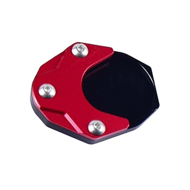 Seitenständer Pad Aluminiumlegierung Motorrad Kickstand Fuß Seitenständer Verlängerung Pad Stützplatte Passend Für Mmax F90 F60BMAX D7YA von MLIOJU
