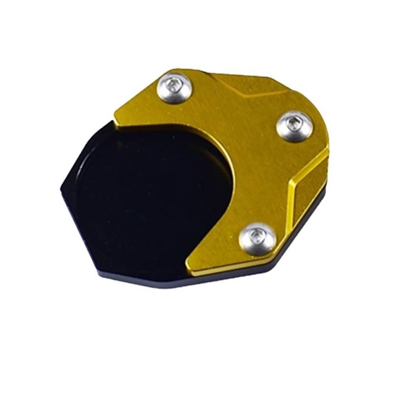 Seitenständer Pad Aluminiumlegierung Motorrad Kickstand Fuß Seitenständer Verlängerung Pad Stützplatte Passend Für Mmax F90 F60BMAX D7YA von MLIOJU