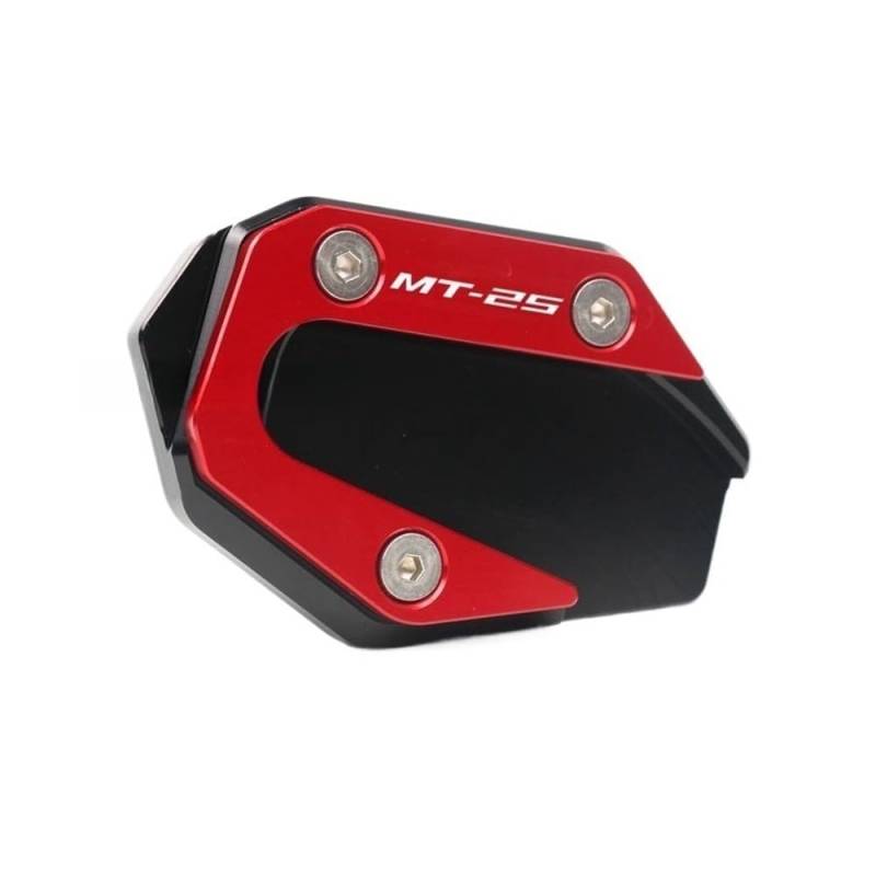 Seitenständer Pad Für MT 03 25 YZF R3 R25 MT03 YZFR25 YZFR3 2014-2020 2019 Motorrad Ständer Fuß Seite Stehen Verlängerung Pad Unterstützung Platte von MLIOJU