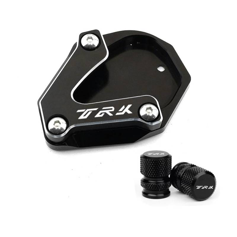 Seitenständer Pad Für TRK502 2023 TRK 502 2022 2021 2020 Motorrad Ständer Seitenständer Verlängerung Pad Stützplatte Reifen Ventilkappen von MLIOJU