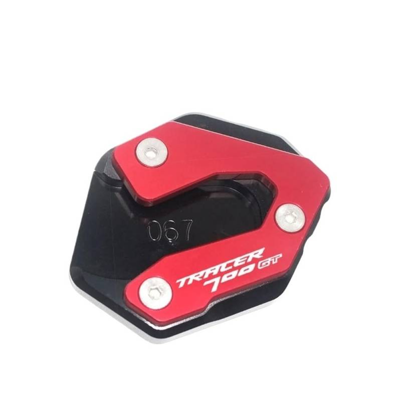 Seitenständer Pad Für Tracer 700GT Tracer 700 Tracer 700/GT 2015-2020 Motorrad Ständer Fuß Seite Stehen Verlängerung Pad Unterstützung Platte von MLIOJU