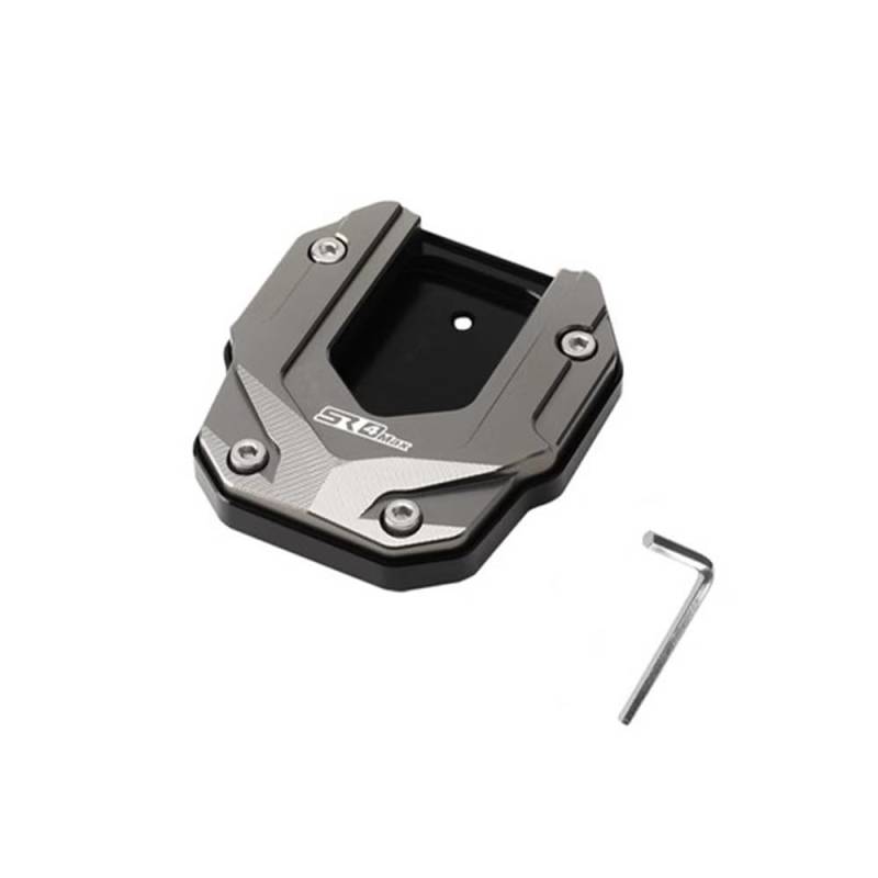 Seitenständer Pad Für VOGE SR4MAX 350 SR4 MAX SR 4 MAX Sr4 Max Motorrad Ständer Fuß Seite Stehen Vergrößern Verlängerung Pad Unterstützung Platte Teile von MLIOJU