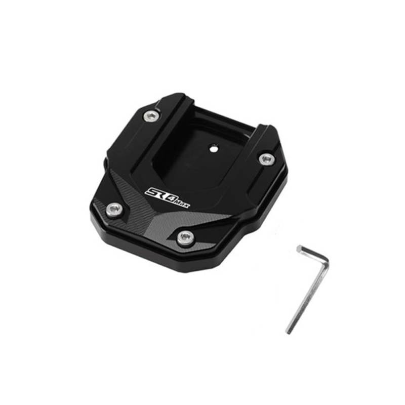 Seitenständer Pad Für VOGE SR4MAX 350 SR4 MAX SR 4 MAX Sr4 Max Motorrad Ständer Fuß Seite Stehen Vergrößern Verlängerung Pad Unterstützung Platte Teile von MLIOJU