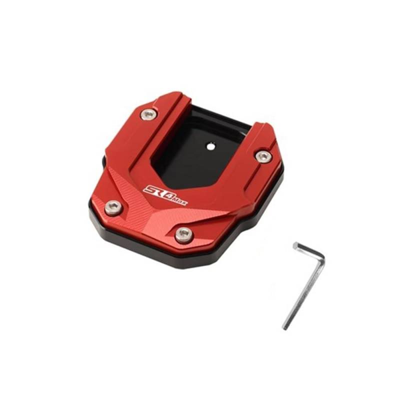 Seitenständer Pad Für VOGE SR4MAX 350 SR4 MAX SR 4 MAX Sr4 Max Motorrad Ständer Fuß Seite Stehen Vergrößern Verlängerung Pad Unterstützung Platte Teile von MLIOJU