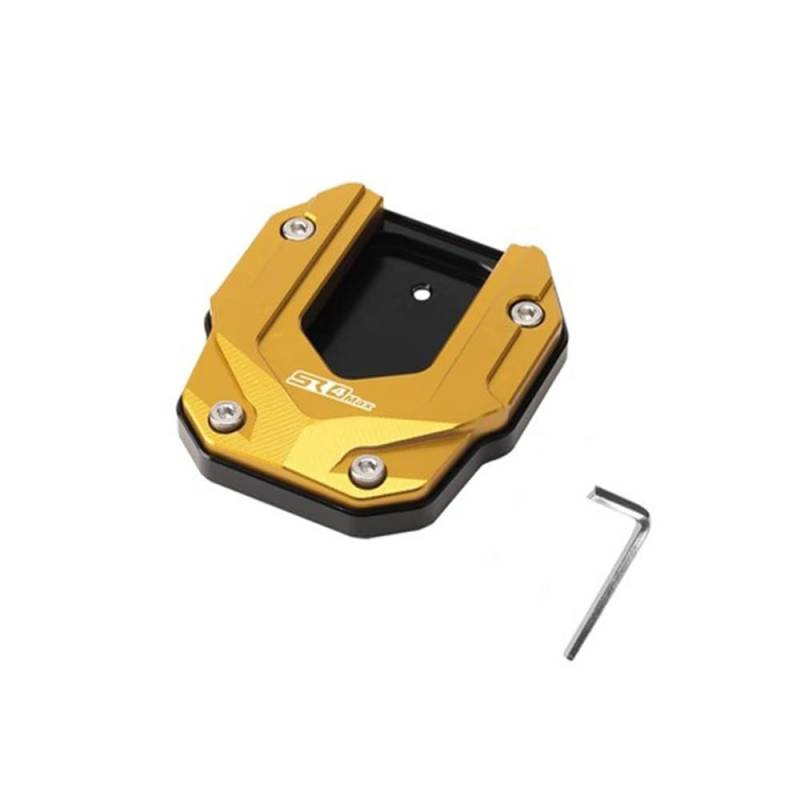 Seitenständer Pad Für VOGE SR4MAX 350 SR4 MAX SR 4 MAX Sr4 Max Motorrad Ständer Fuß Seite Stehen Vergrößern Verlängerung Pad Unterstützung Platte Teile von MLIOJU
