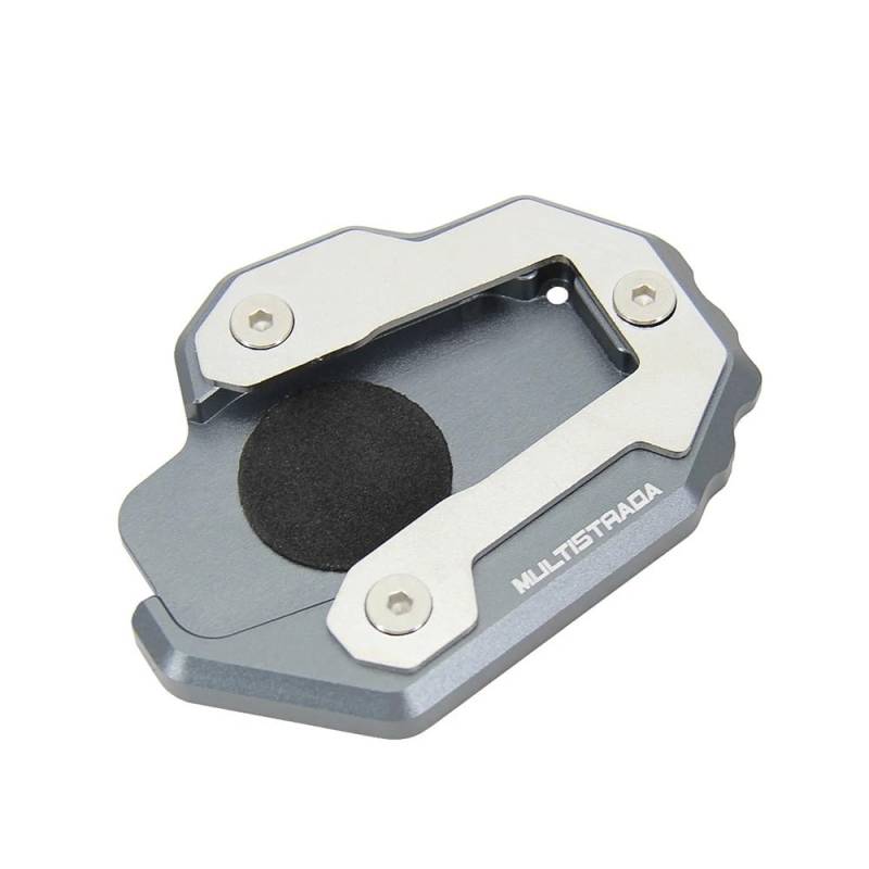 Seitenständer Pad Motorrad Zubehör Ständer Fuß Seite Ständer Verlängerung Pad Unterstützung Platte Für Multistrada 1200 von MLIOJU