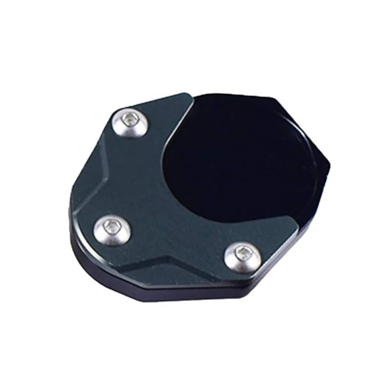 Seitenständer Pad Roller Motorrad Fahrrad Ständer Extender Fuß Seite Stehen Verlängerung Pad Unterstützung Platte Anti-Skid Vergrößerte Basis von MLIOJU