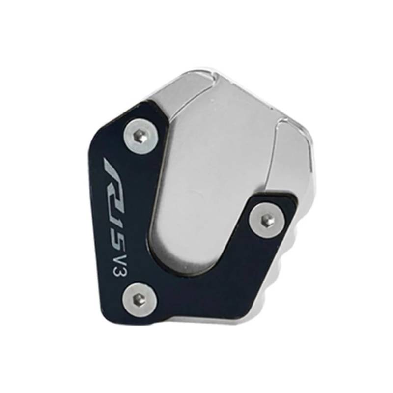 Seitenständer Pad Roller Motorrad Fahrrad Ständer Extender Fuß Seite Stehen Verlängerung Pad Unterstützung Platte Anti-Skid Vergrößerte Basis von MLIOJU