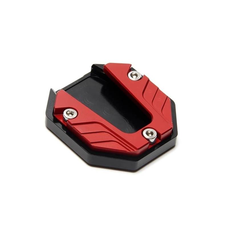 Seitenständer Pad Universal Roller Motorrad Fahrrad Ständer Extender Fuß Seite Stehen Verlängerung Pad Unterstützung Platte Anti-Skid Vergrößerte Basis von MLIOJU