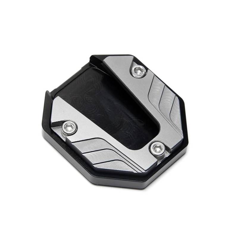 Seitenständer Pad Universal Roller Motorrad Fahrrad Ständer Extender Fuß Seite Stehen Verlängerung Pad Unterstützung Platte Anti-Skid Vergrößerte Basis von MLIOJU