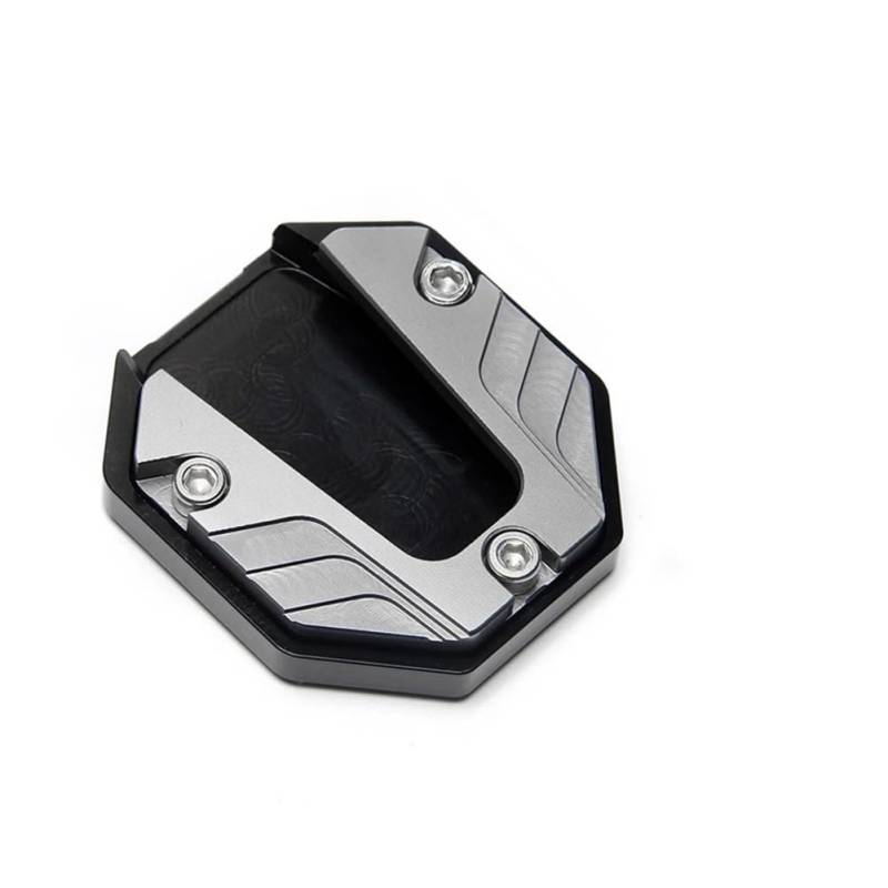 Seitenständer Pad Universal Roller Motorrad Fahrrad Ständer Extender Fuß Seite Stehen Verlängerung Pad Unterstützung Platte Anti-Skid Vergrößerte Basis von MLIOJU