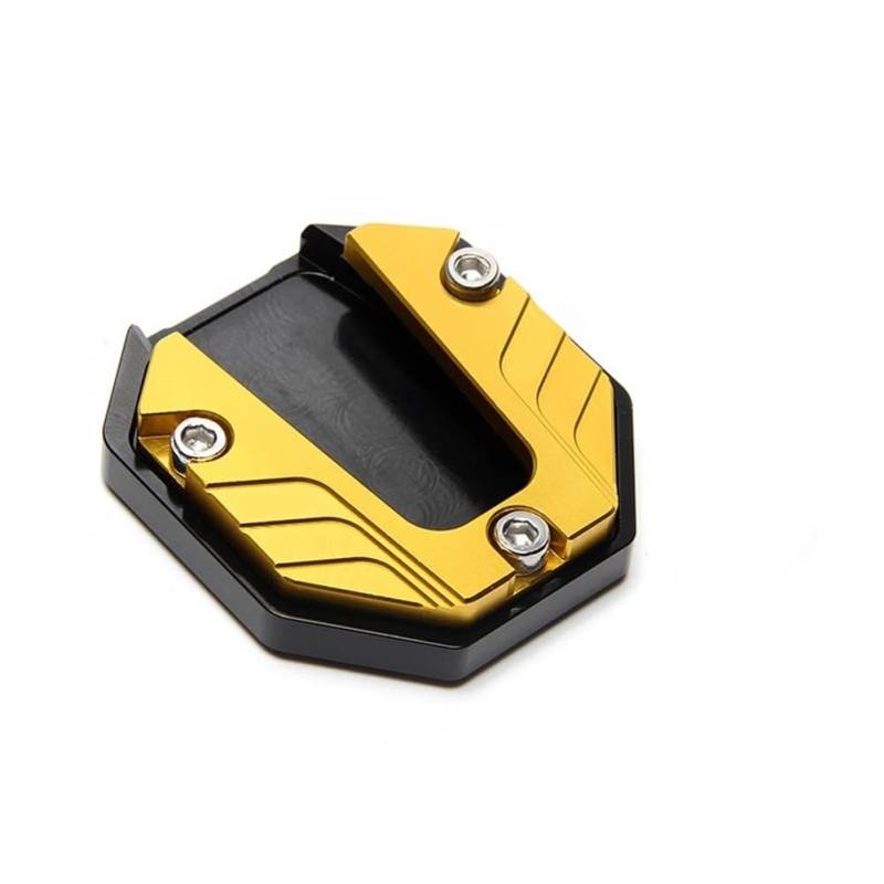 Seitenständer Pad Universal Roller Motorrad Fahrrad Ständer Extender Fuß Seite Stehen Verlängerung Pad Unterstützung Platte Anti-Skid Vergrößerte Basis von MLIOJU