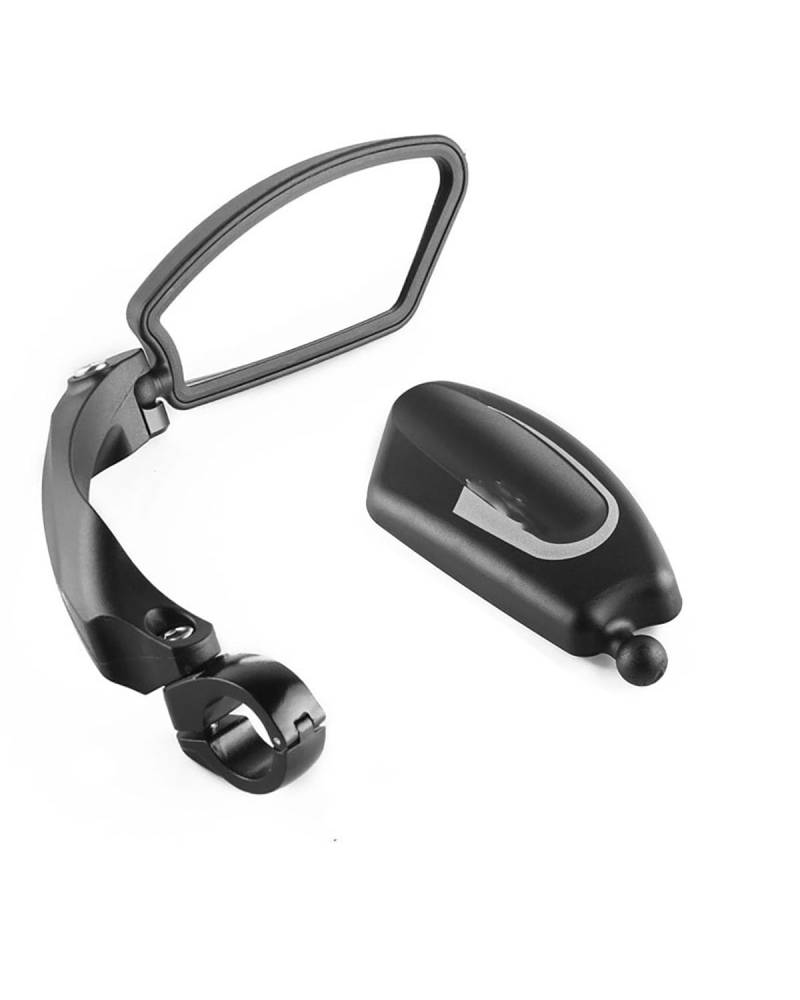 Fahrradspiegel Einstellbarer Fahrradrückspiegel Mountain Road Bike Reflektor Ruckspiegel Fahrrad(Right Hand Mirror) von MLLNPP