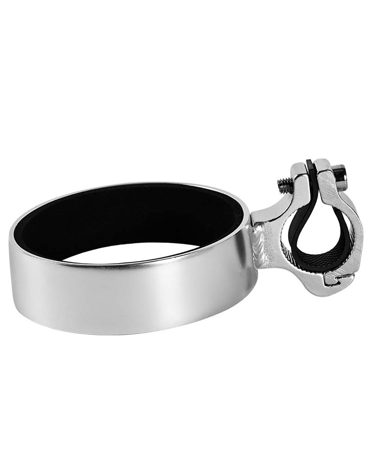 Leicht Fahrrad Flaschenhalter Outdoor Retro Radfahren Halterung Batterie Auto Legierung Halterung Mountainbike Wasserbecherhalter Auslaufsicher(White Aluminum Alloy Cup Holder) von MLLNPP