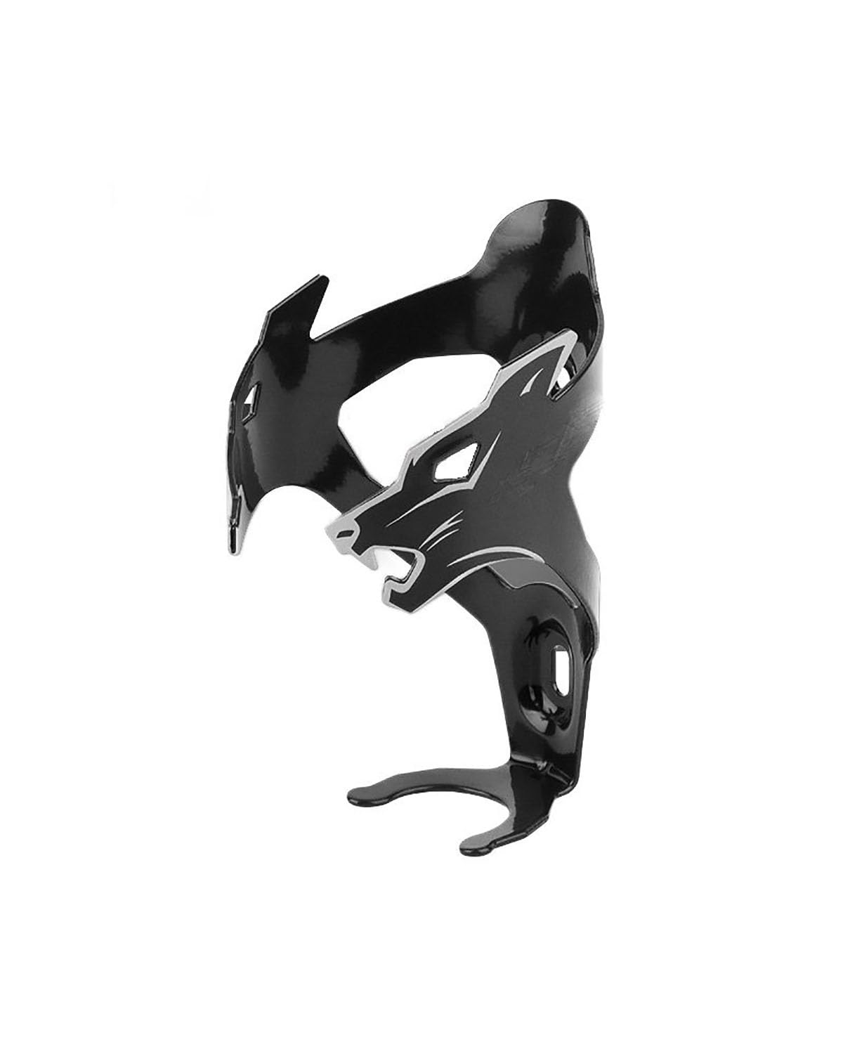 Leicht Fahrrad-Reitausrüstung Wasserflaschenhalter Aluminiumlegierung Fahrrad Mountainbike Wasserbecherhalter Auslaufsicher(Black) von MLLNPP
