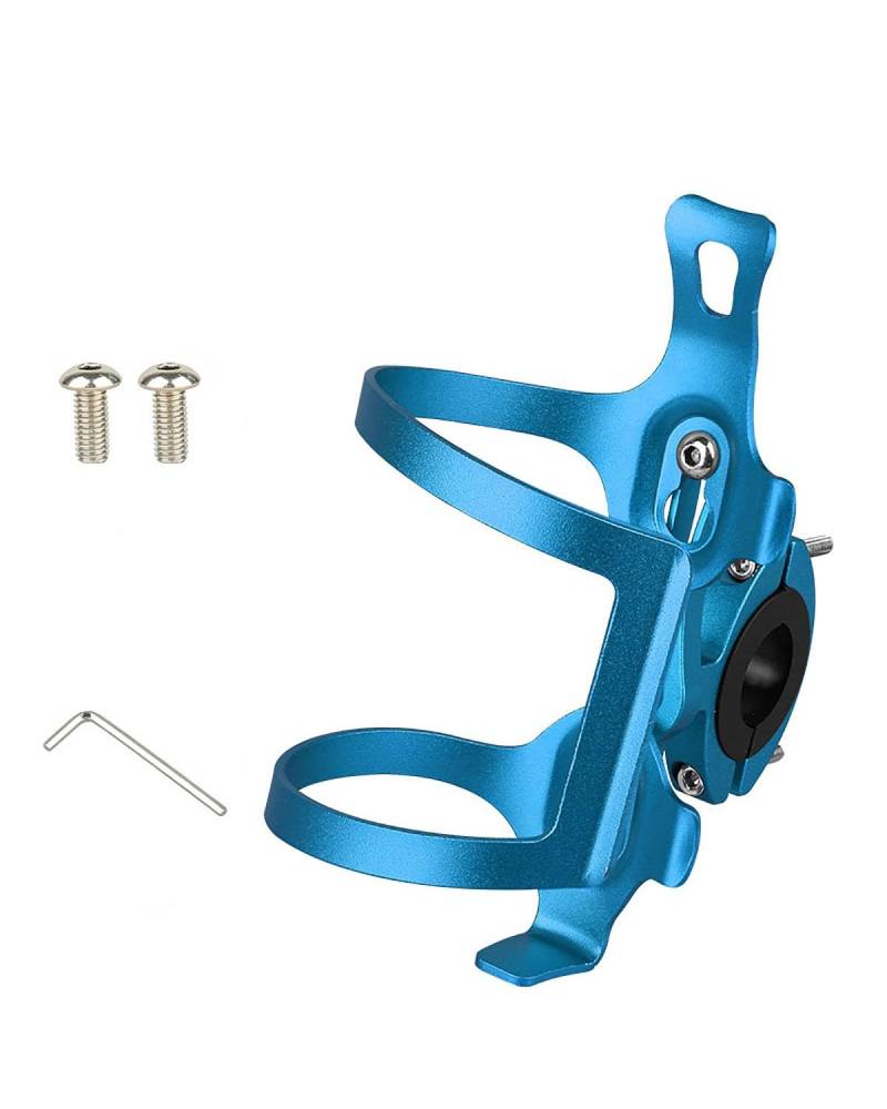 Leicht Fahrrad Wasser Flasche Käfig Mountainbike Aluminium Legierung Wasser Tasse Halter Mountainbike Reiten Ausrüstung Auslaufsicher(Type8) von MLLNPP