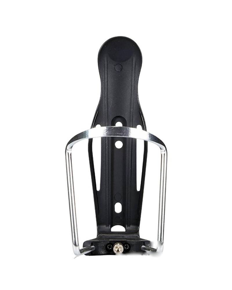 Leicht Fahrrad Wasser Flasche Käfig Radfahren Ausrüstung Dekoration Einstellbare Aluminium Legierung Mountainbike Wasser Tasse Halter Auslaufsicher(Silver) von MLLNPP