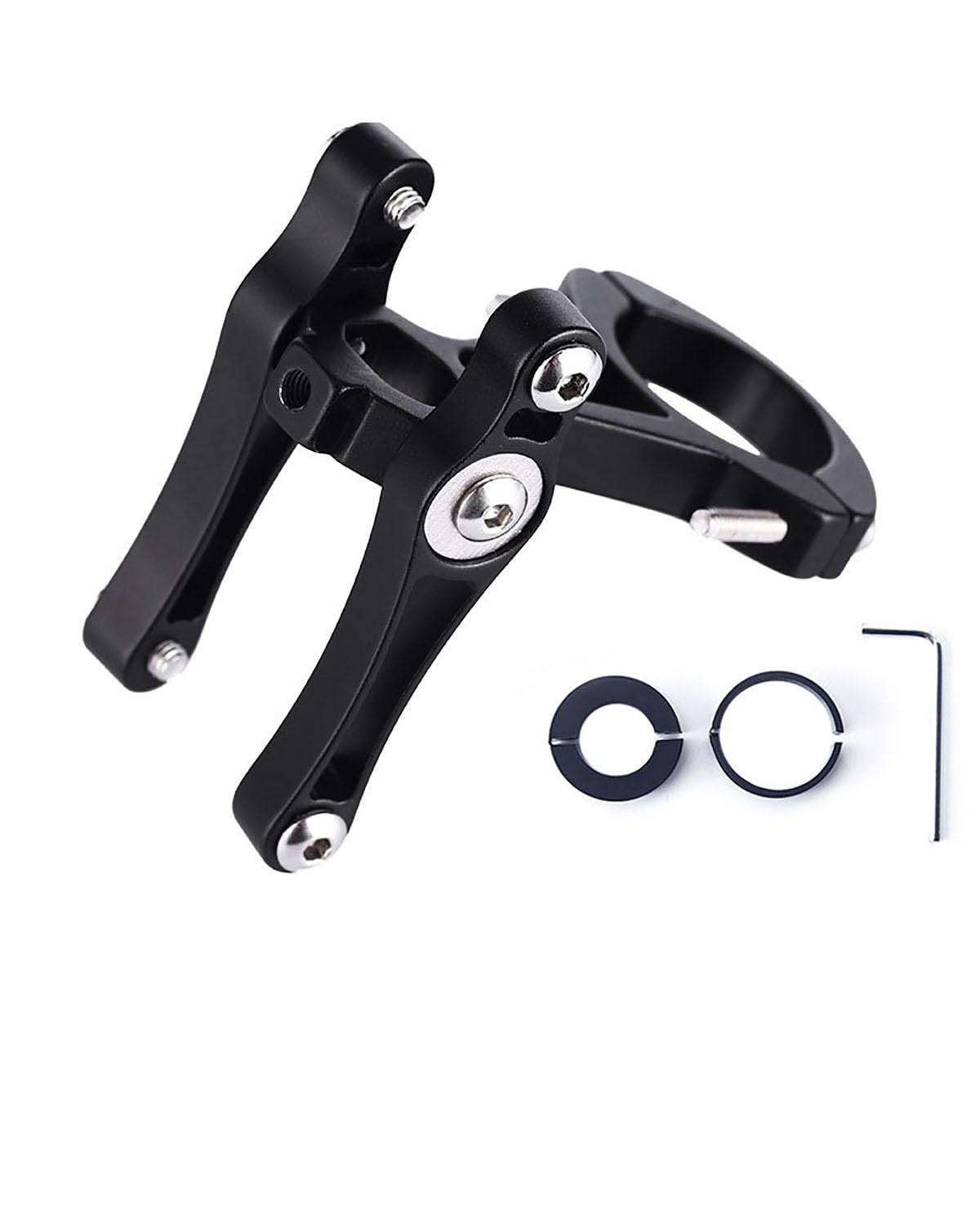 Leicht Fahrrad-Wasserbecherhalter, Aluminiumlegierung, Doppelschnalle, Wasserflaschenhalter, Umbausitz Auslaufsicher Leicht Fahrrad-Wasserbecherhalter, Aluminiumlegierung, Doppelschnalle, Wasserflaschenhalter, Umbausitz Auslaufsicher von MLLNPP