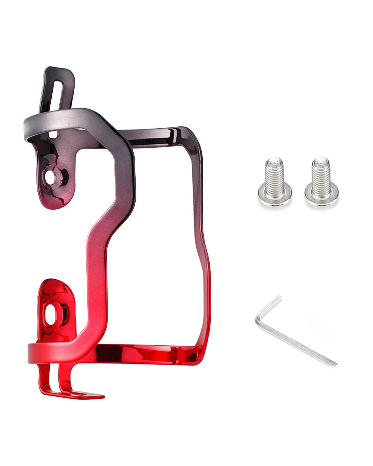 Leicht Fahrrad-Wasserflaschenhalter, Bunt, Aluminiumlegierung, Universell, Für Mountainbikes, Wasserbecherhalter, Fahrradausrüstung, Wasserflaschenhalter Auslaufsicher(Type1) von MLLNPP
