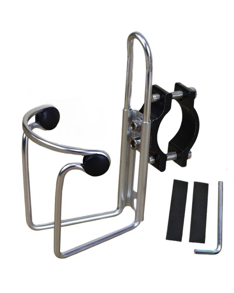 Leicht Motorrad Elektroauto Wasserbecherhalter Aluminiumlegierung Wasserflaschenhalter Schnalle Halterung Getränkehalter Auslaufsicher(Type8) von MLLNPP